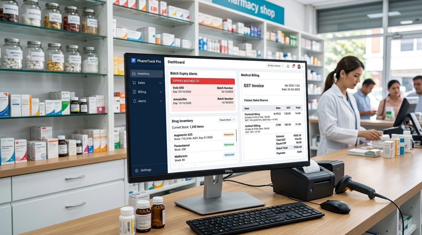 Pharmacy POS Medical Billing Software